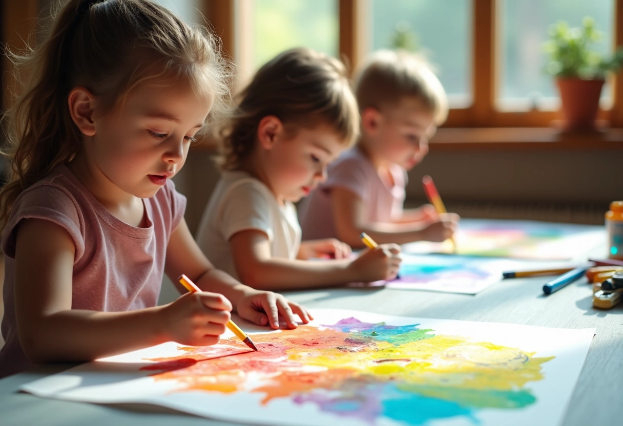 enfants activités manuelles